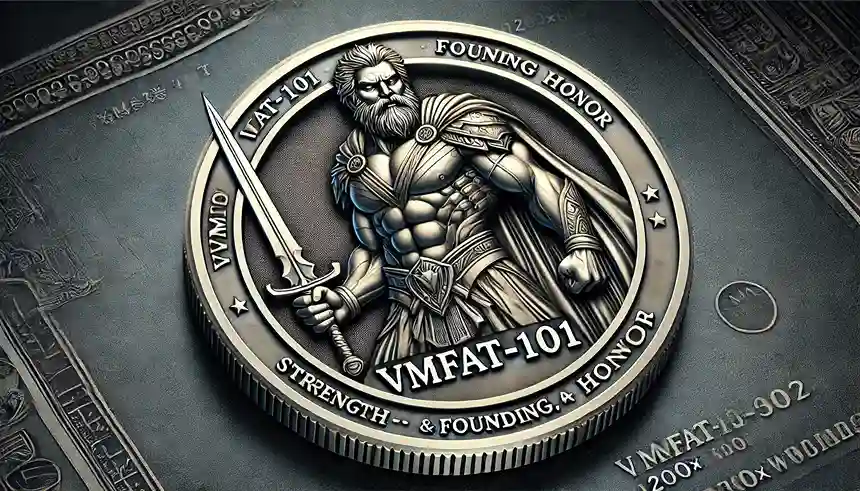 vmfat-101 challange coin