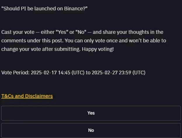 Binance to List Pi Coin?