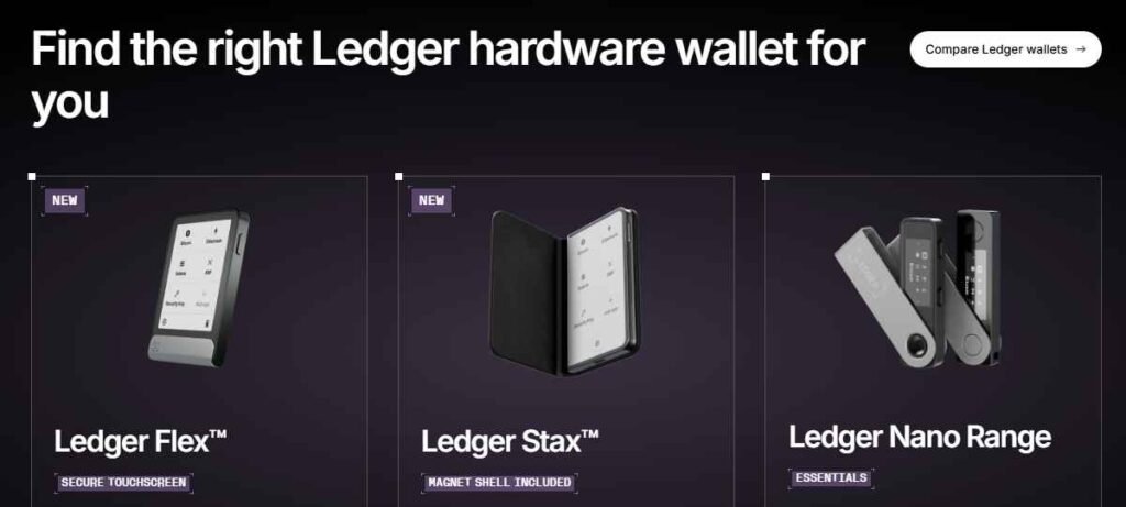 ledger wallet Sign up