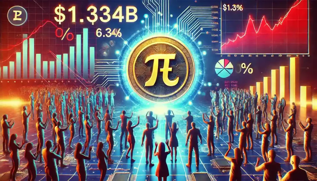 Pi Coin Surges with $1.34B