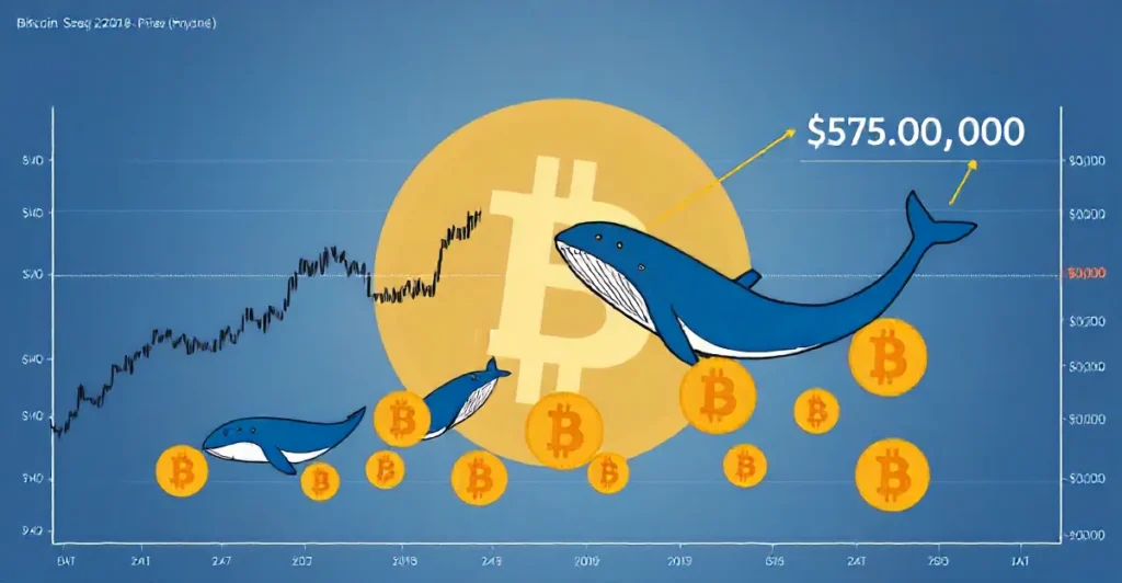 Bitcoin Whales Buy $5.39B in BTC—Is $350K the Next Stop?